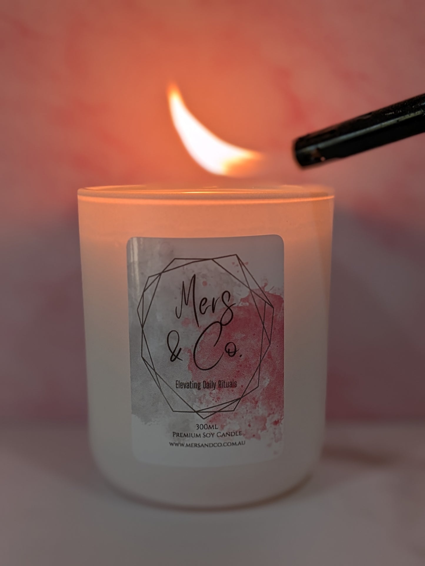 Medium Signature Candle